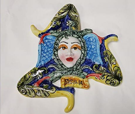 Sicilia Bedda - SOLE IN CERAMICA DA APPENDERE - Prodotto | FindTheDeal