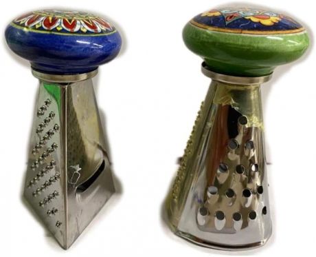 Altezza 3 cm Ditali in Ceramica Artigianale Siciliana 1 Prodotti Dipinti a Mano- Bomboniera per Eventi Licata 