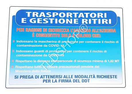 LARGE FORMAT Kit 3 Cartelli Segnaletici | Obbligo indossare la mascherina all'ingresso 20x30 cm | Cartelli Adesivi EasyDOT Obbligo ingresso (non lascia residui di colla) per Vetro e Superfici Piane